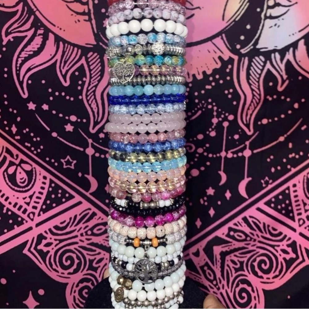 Colorful Beaded Bracelet Set